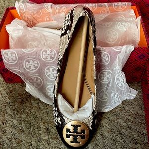 Tory Burch Brand New size 7 Cap-Toe Ballet